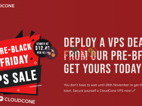 最新cloudcone优惠码2025,低至$12.49/年,黑五大促